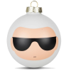 KARL LAGERFELD BOULE DE NOEL - LUCIE KAAS