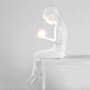 LAMPE SCULPTURE "INNERGLOW GIRL" - SELETTI