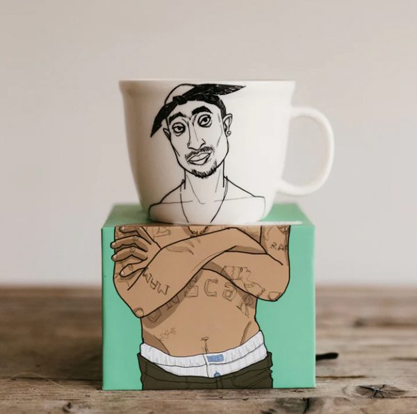 TASSE THE MACHIAVELLIAN SPITTER TUPAC SHAKUR POLONA POLONA RAP US MUSIC 46 4