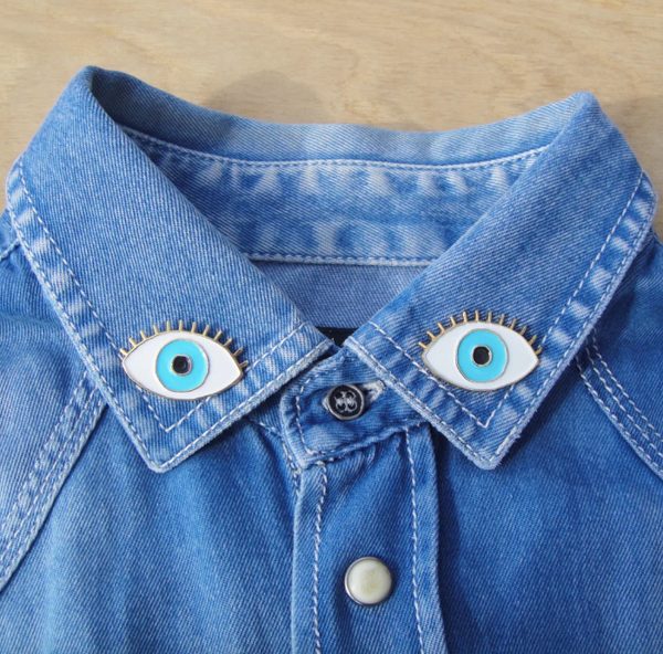 PINS OEIL BLEU COUCOU SUZETTE 28 3