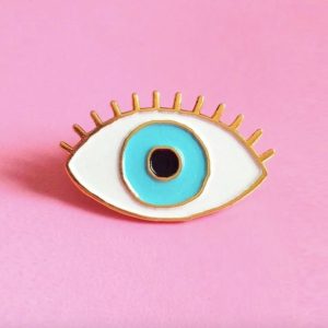 PIN'S OEIL BLEU - COUCOU SUZETTE