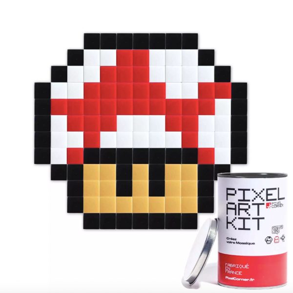 PIXEL ART KIT "BABY SHROOM - GROWN UP" - PIXEL CORNER