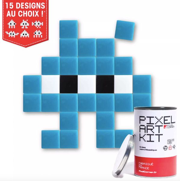 PIXEL ART KIT "TINY(s)" BLEU CLAIR - PIXEL CORNER