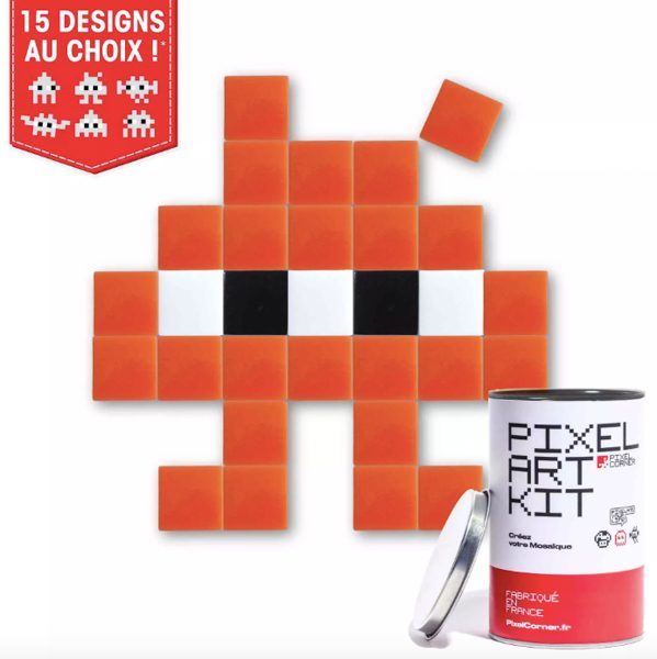 PIXEL ART KIT "TINY(s)" ORANGE - PIXEL CORNER