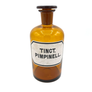 FLACON D'APOTHICAIRE "TINCT. PIMPINELL. " - A0013